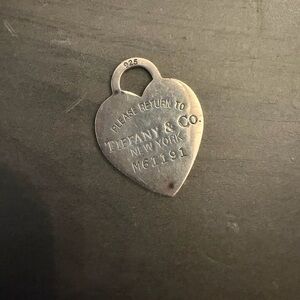 Tiffany & Co. Silver Heart Pendant